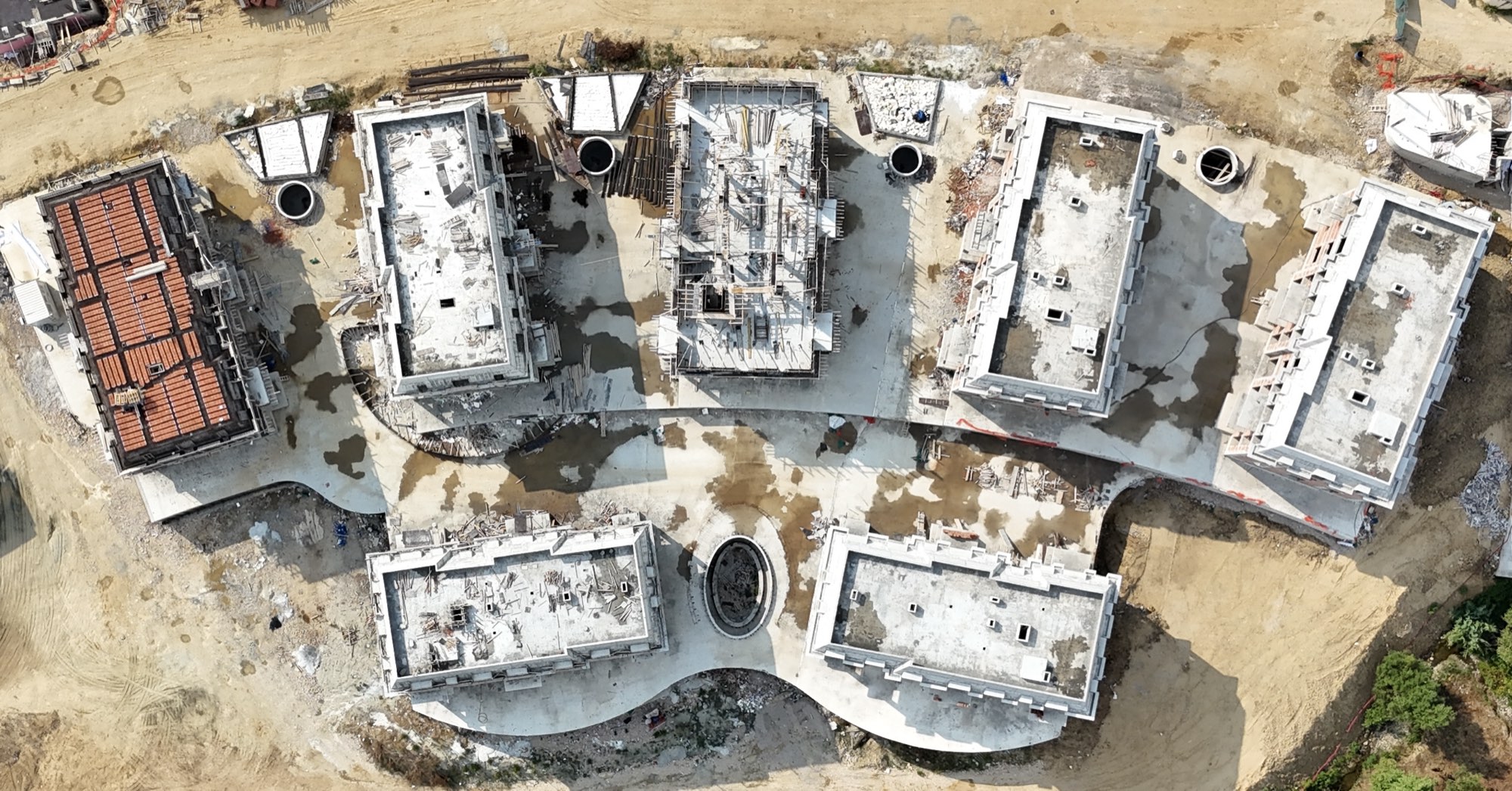 Joy Construction site overview